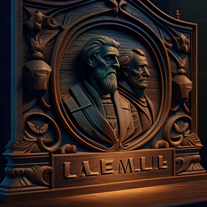 3D model The Council of Hanwell game (STL)